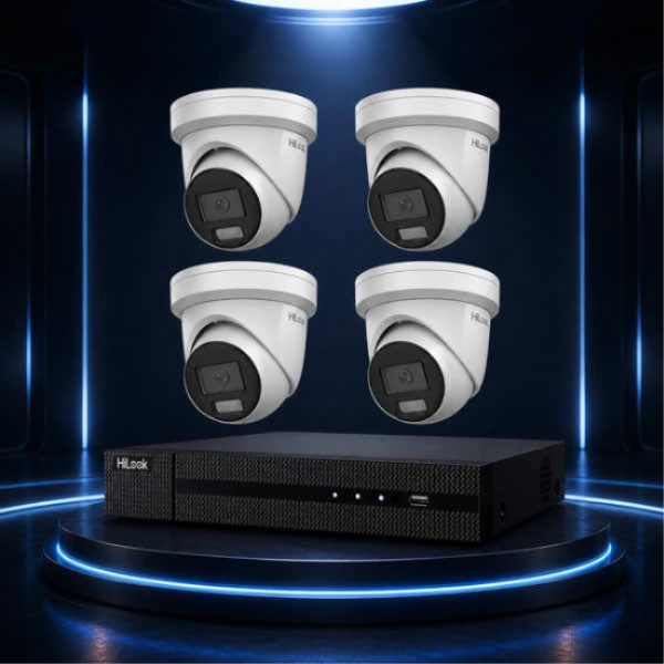 HiLook 8MP 4-Camera CCTV Kit — view 1