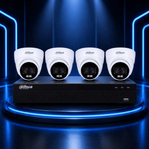 Dahua 8MP 4CH CCTV Kit — view 1